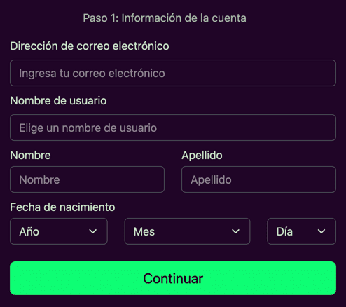 REGISTRO Avantgarde casino